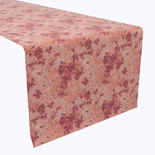 Pink Marble Texture Table Runners