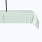 Pinstripes, Celadon & White Outdoor Rectangles