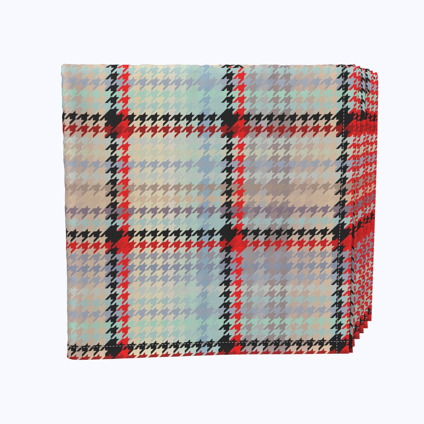 Pixel Art Houndstooth Napkins