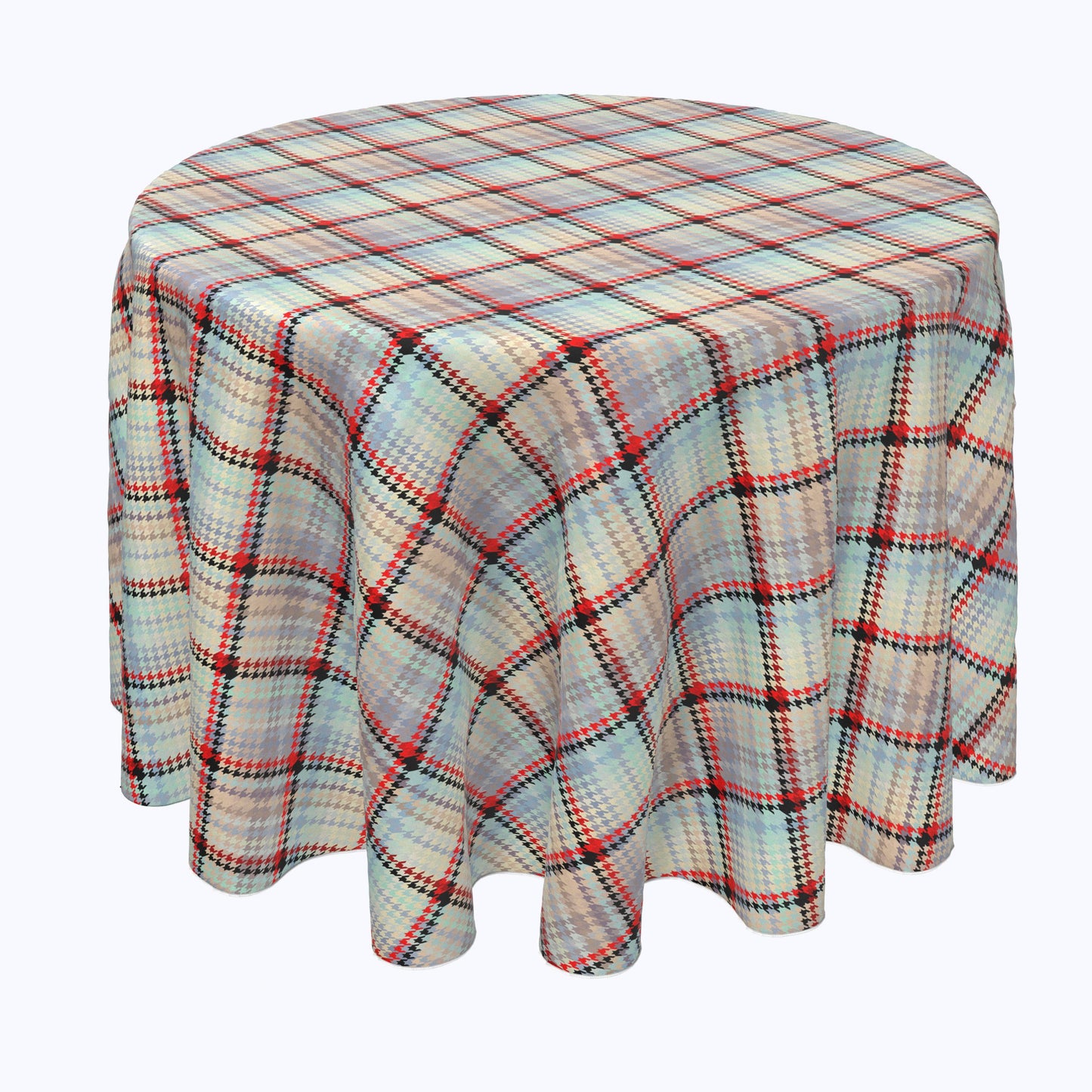 Pixel Art Houndstooth Rounds