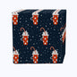 Polka Dot Hot Cocoa Mugs Cotton Napkins