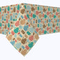 Polka Dot Tea Time Cotton Rectangles