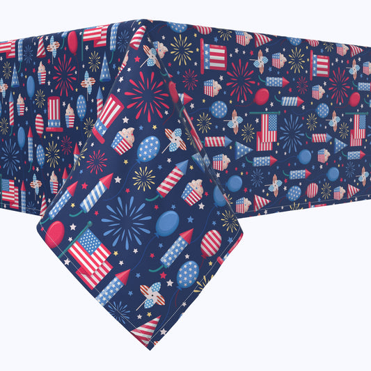 Pop Art Patriotic Squares