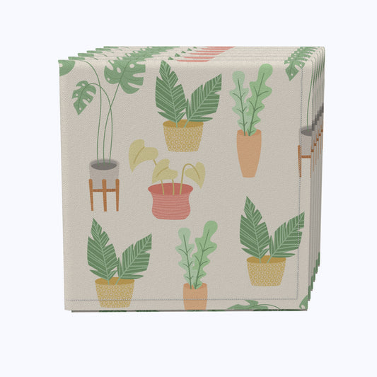 Potted Plants Napkins