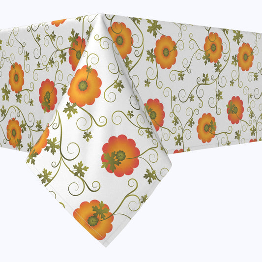 Pumpkin Tops Square Tablecloths