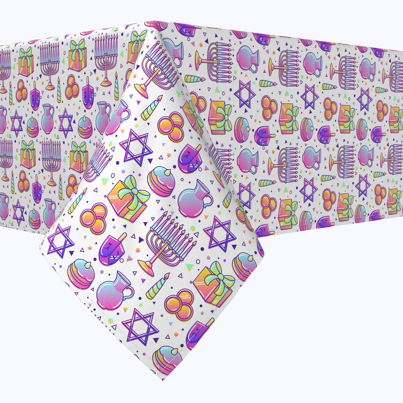 Purple Tint Hanukkah Rectangles