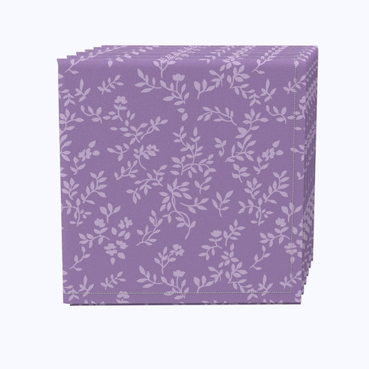 Purple Vines Napkins