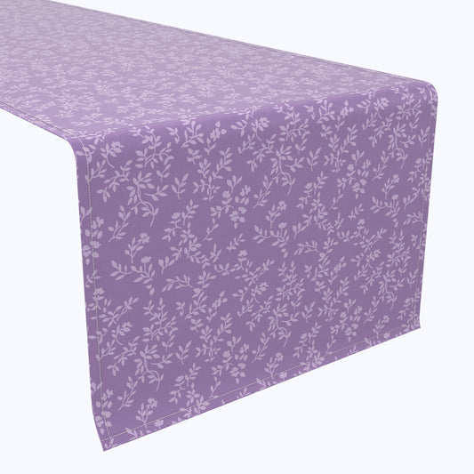 Purple Vines Table Runners