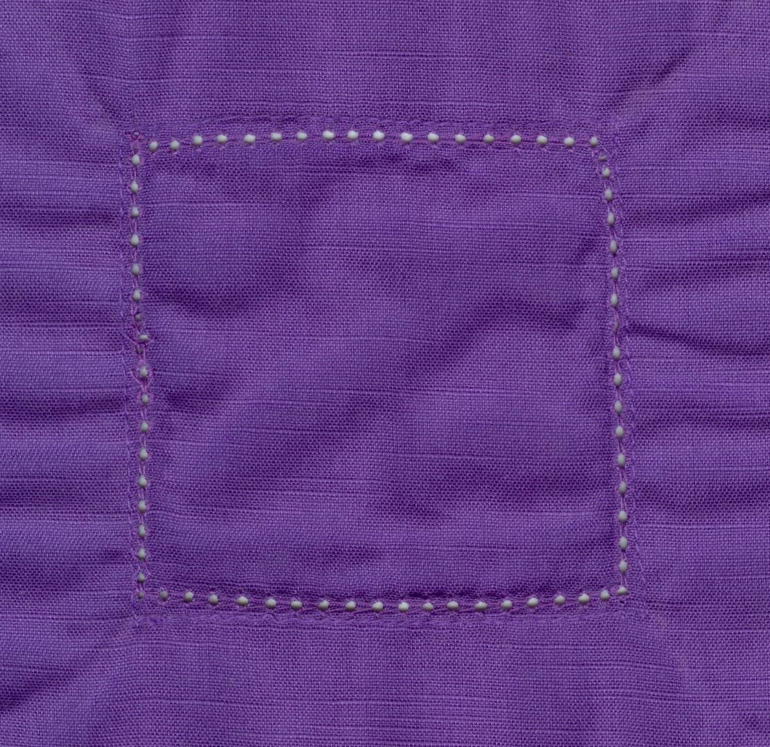 Hemstitch Cocktail Napkins 6 x 6 ( 1 dozen)