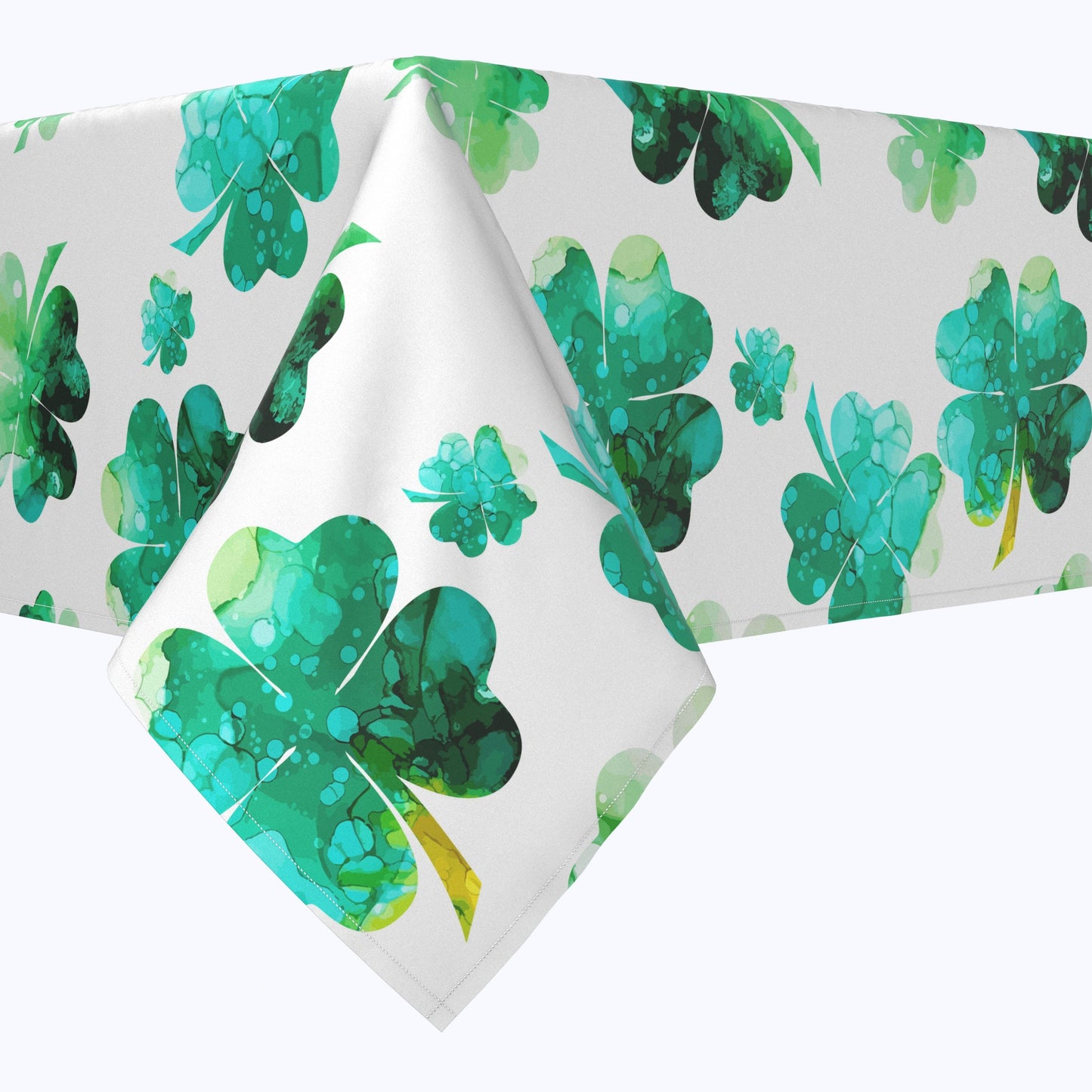 Rain Drop Clovers Rectangles