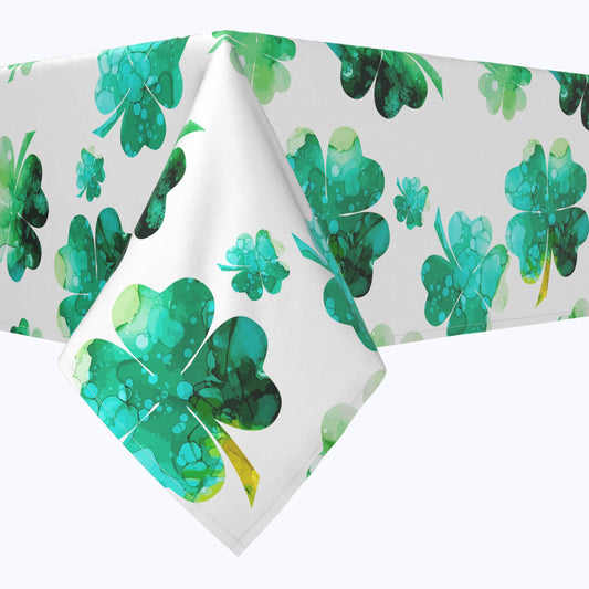 Rain Drop Clovers Squares