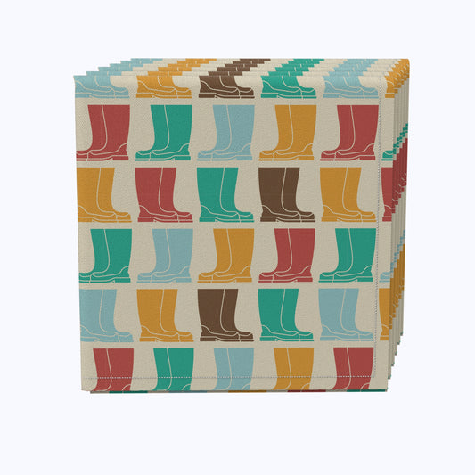 Rainboots Napkins
