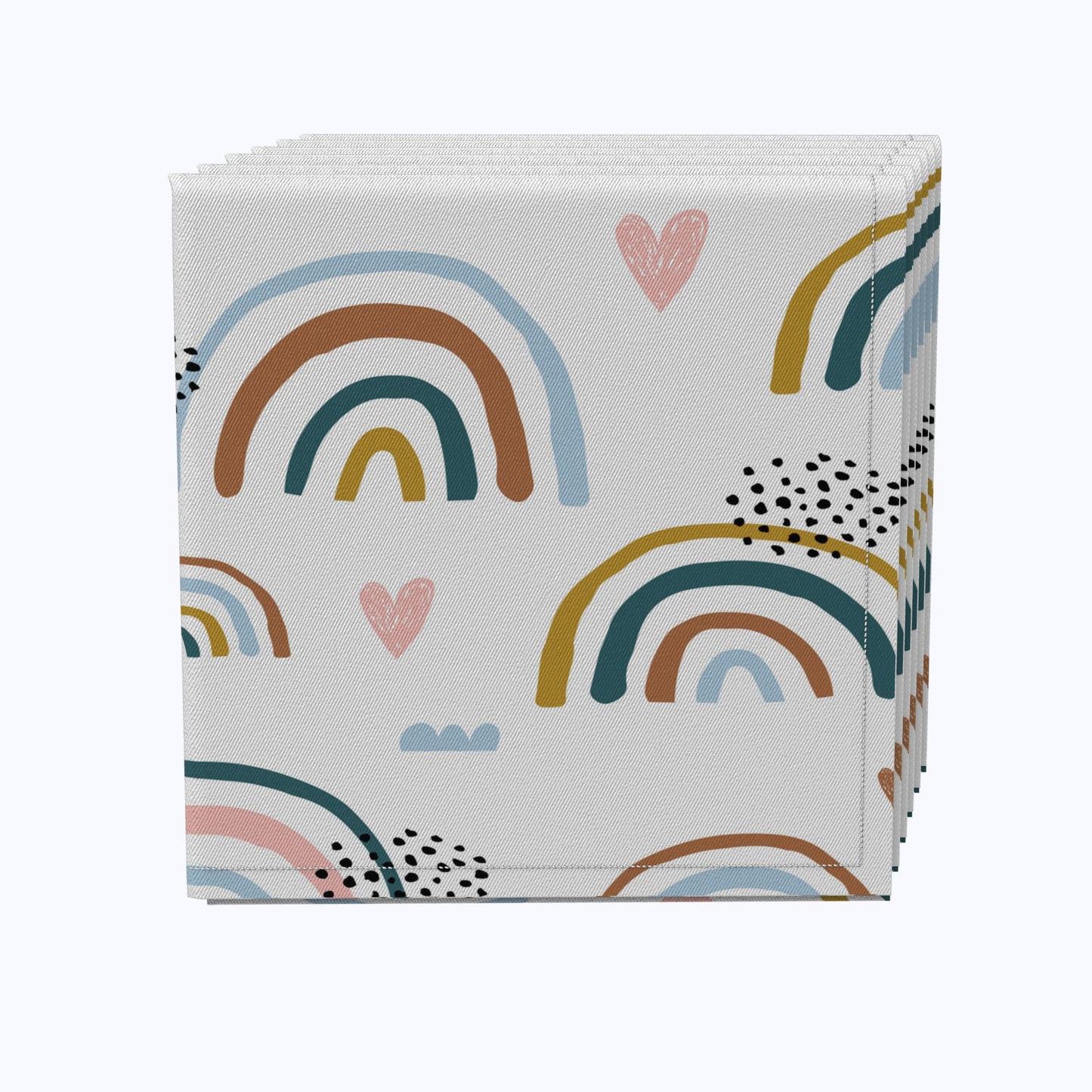 Rainbows & Hearts Napkins