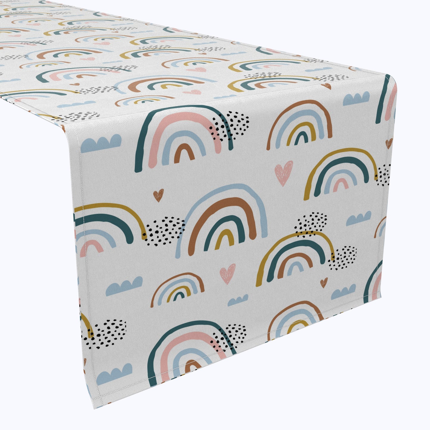 Rainbows & Hearts Table Runners