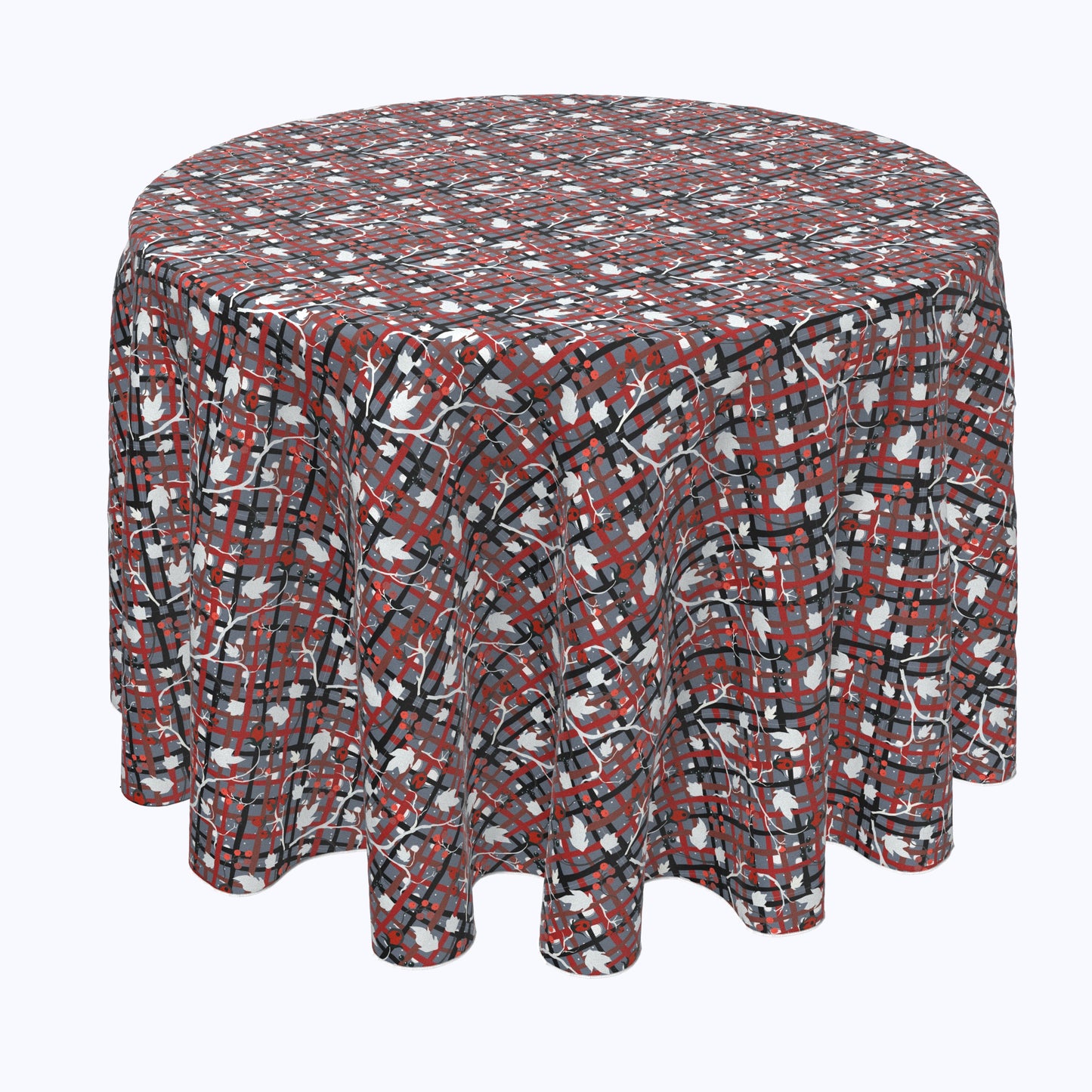 Red Beautiful Berry Weave Rounds