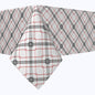 Red & Black Fashion Plaid Rectangles