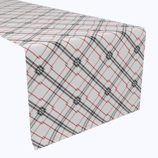 Red & Black Fashion Plaid Runners