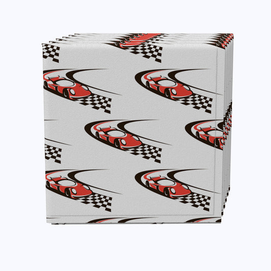 Red Speed Racer Napkins
