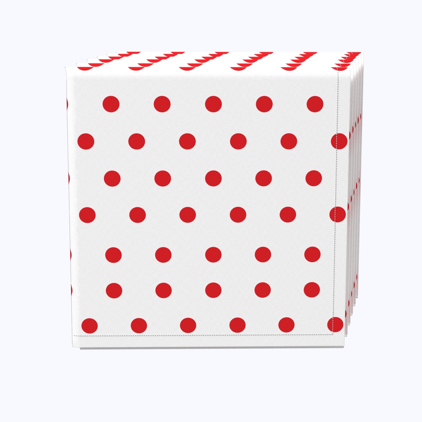 Red Nautical Dots Napkins