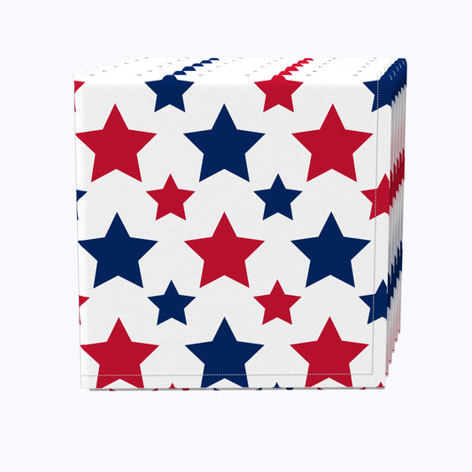 Red & Blue Stars Napkins