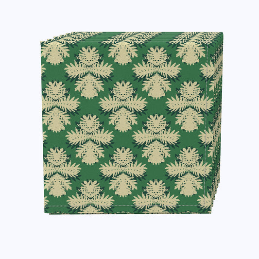 Retro Damask Pattern Napkins