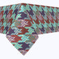 Retro Patchwork Houndstooth Rectangles
