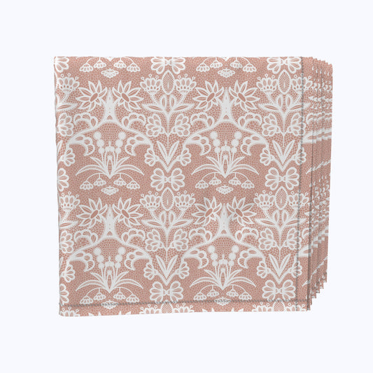 Retro Patterned Lace Napkins