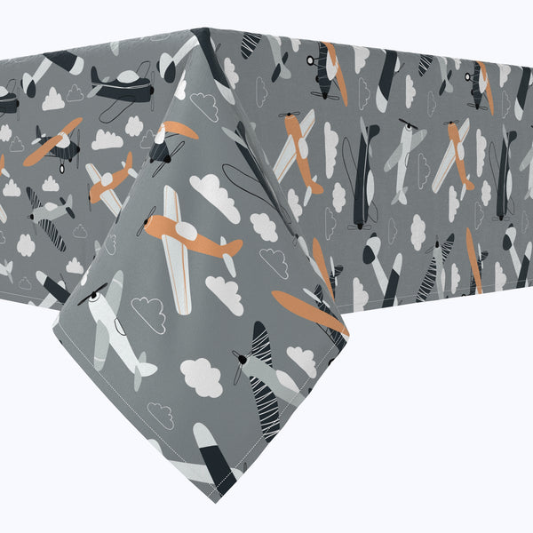 Retro Planes in the Sky Tablecloths