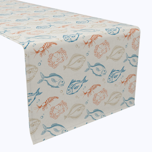 Retro Sea Table Runners