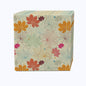 Retro Stenciled Leaves Cotton Napkins