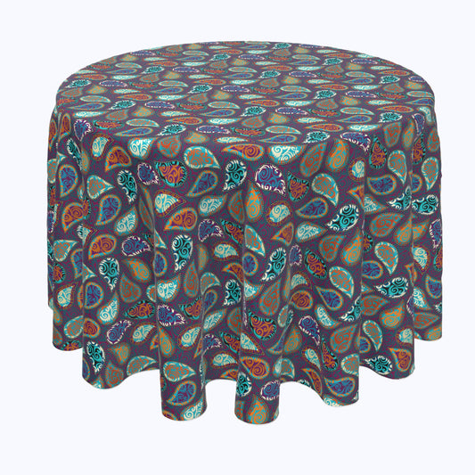 Retro Swirls Patchwork Rounds
