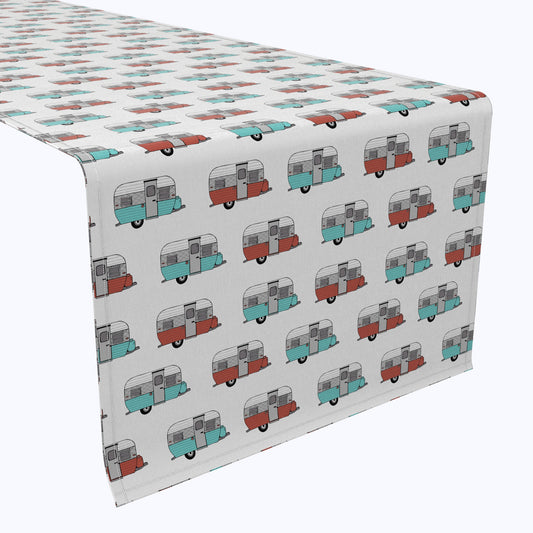 Retro Trailer Camper Table Runners