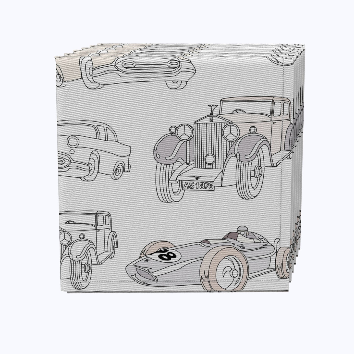 Retro Transportation Napkins
