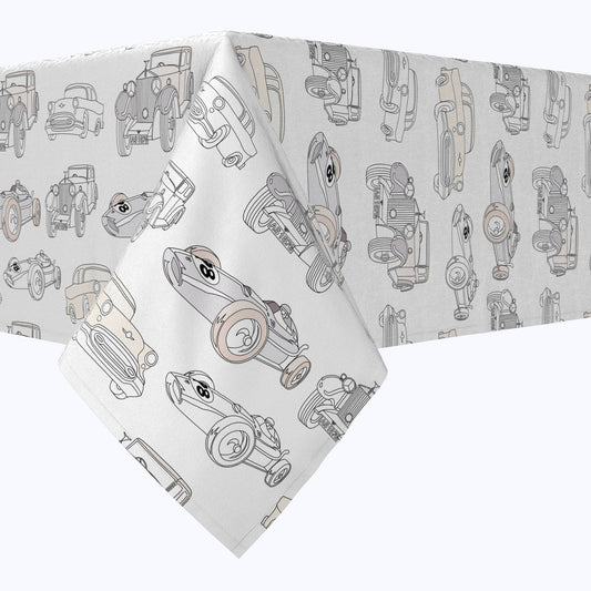 Retro Transportation Cotton Rectangles