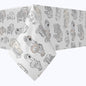 Retro Transportation Cotton Rectangles