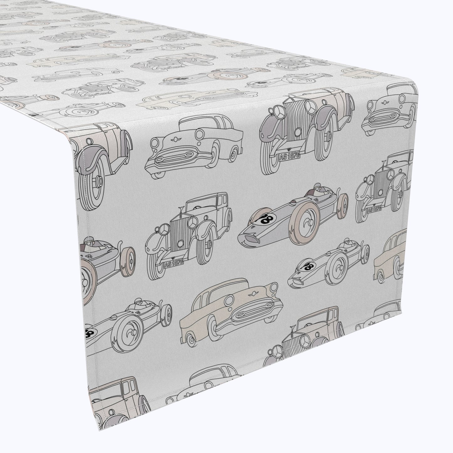 Retro Transportation Table Runners