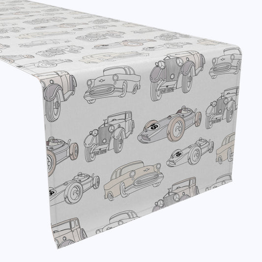 Retro Transportation Table Runners
