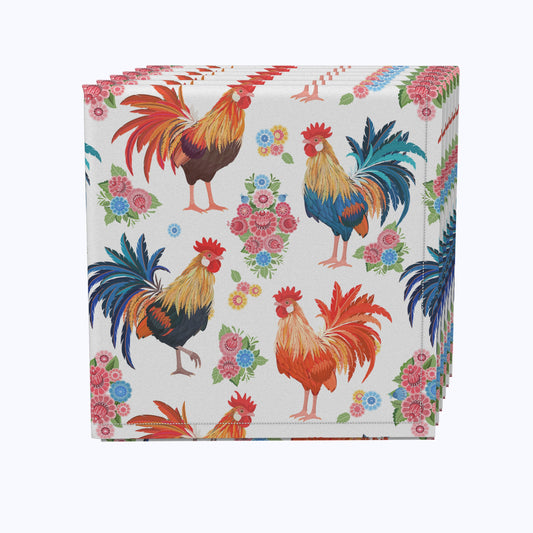 Rise & Shine Roosters Napkins