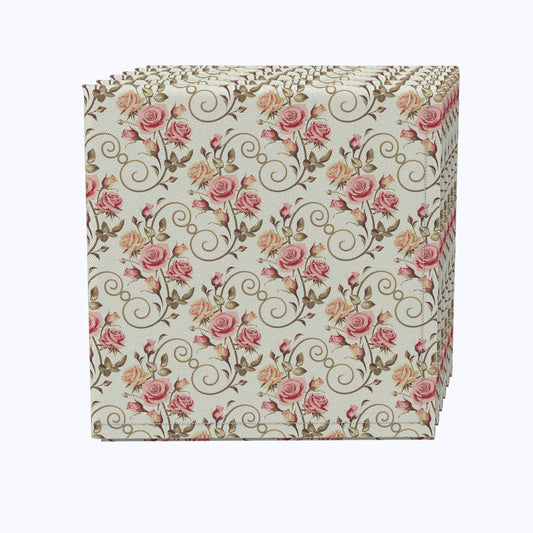 Roses & Swirls Napkins
