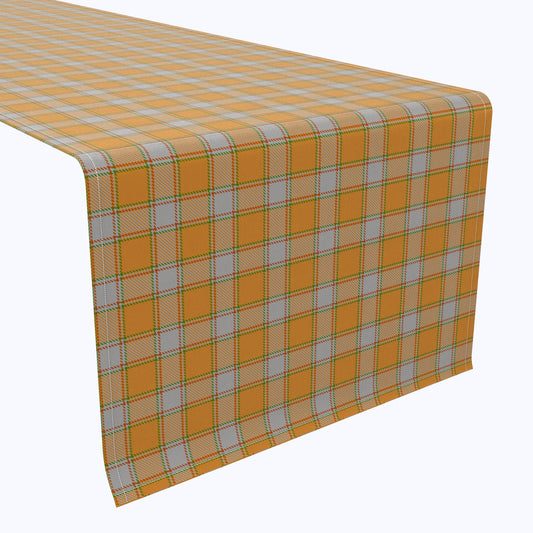 Rustic Fall Color Plaid Table Runners