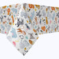 Safari Animals Watercolor Cotton Rectangles