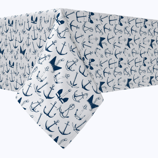 Sea Anchors Cotton Rectangles