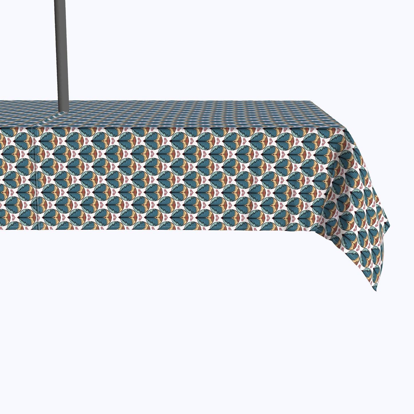 Seamless Christmas Love Outdoor Rectangles