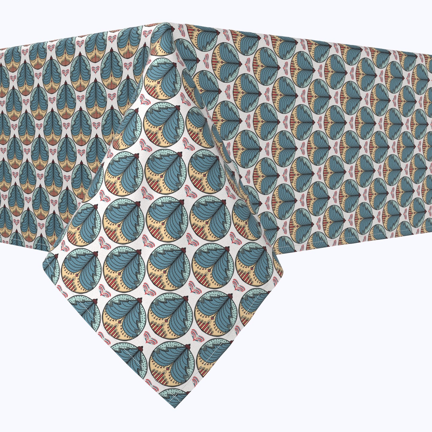 Seamless Christmas Love Rectangles