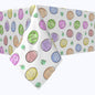 Simple Eggs and Watercolor Blots Rectangles