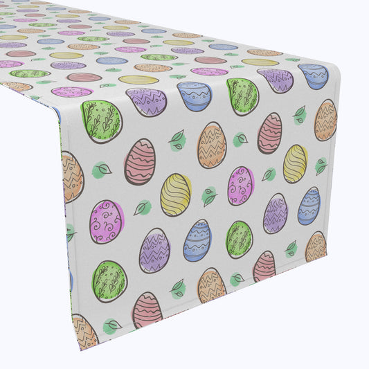 Simple Eggs and Watercolor Blots Runners