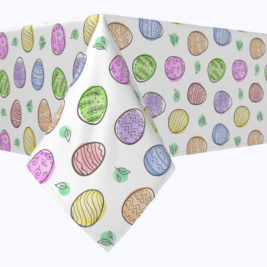 Simple Eggs and Watercolor Blots Squares