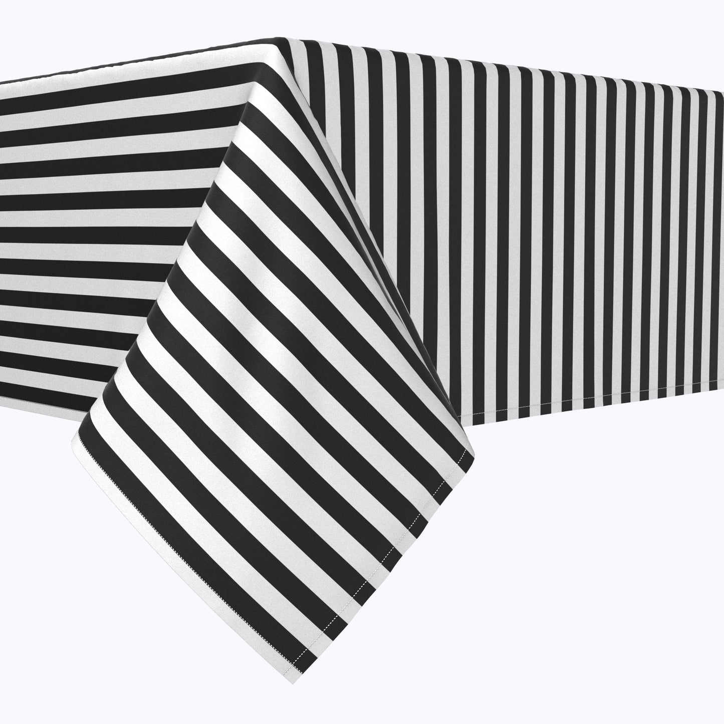 Small Stripes, Black Squares