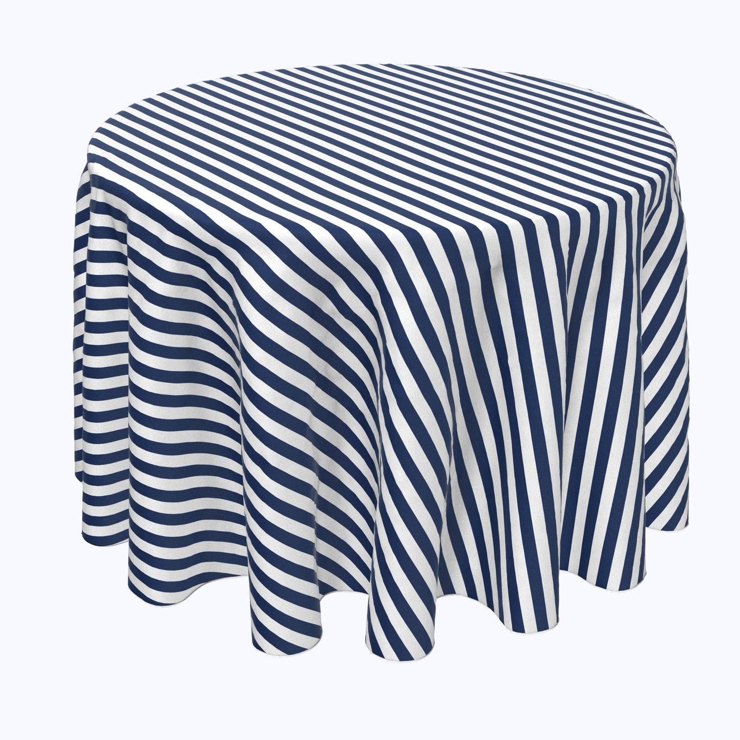 Small Stripes, Navy Rounds