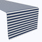 Small Stripes, Navy Runners